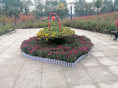 靈石五色草造型